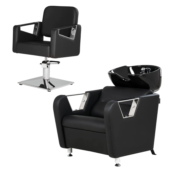 Парикмахерский комплект Бруно (кресло+мойка)